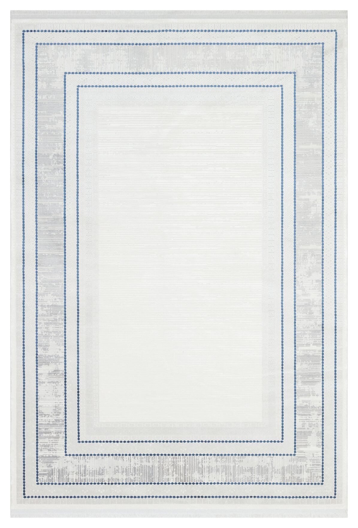 Caliente 4923 Mavi - Viskon Dokuma Halı | Şık Modern Halı Modeli